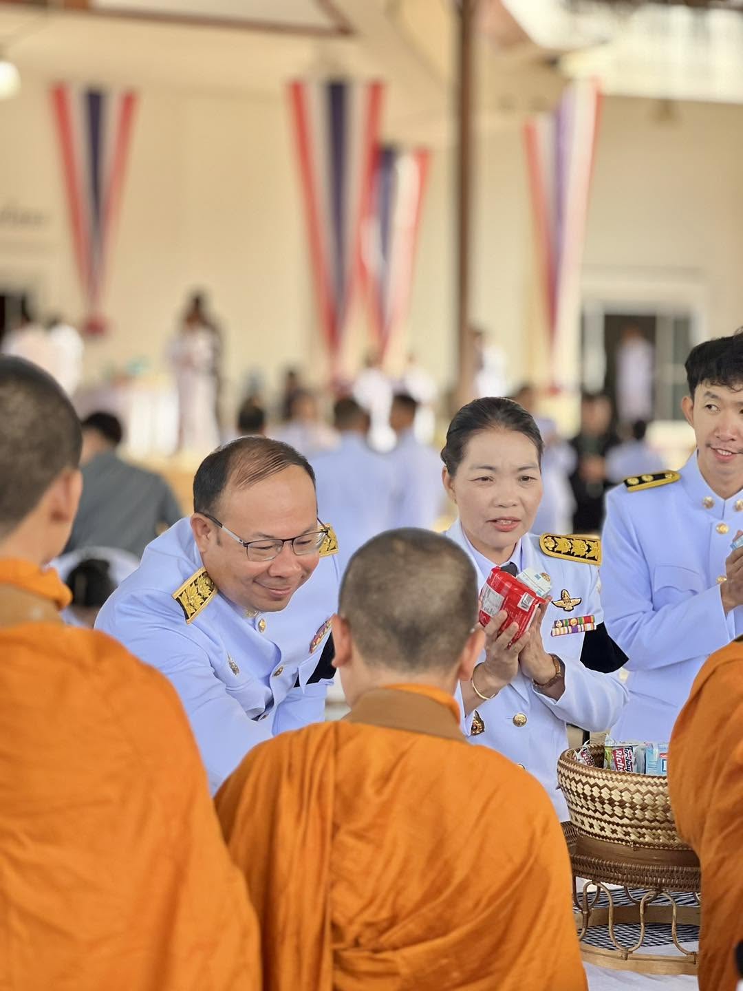 title - ส.ป.ก.ยโสธร ร่วมพิธีสวดพระพุทธมนต์ และทำบุญตักบาตร ถวายพระราชกุศล เนื่องในวันคล้ายวันพระราชสมภพสมเด็จพระนางเจ้าสิริกิติ์ พระบรมราชินีนาถ พระบรมราชชนนีพันปีหลวง และวันแม่แห่งชาติ 12 สิงหาคม 2569